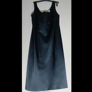 Black Ann Taylor silk dress